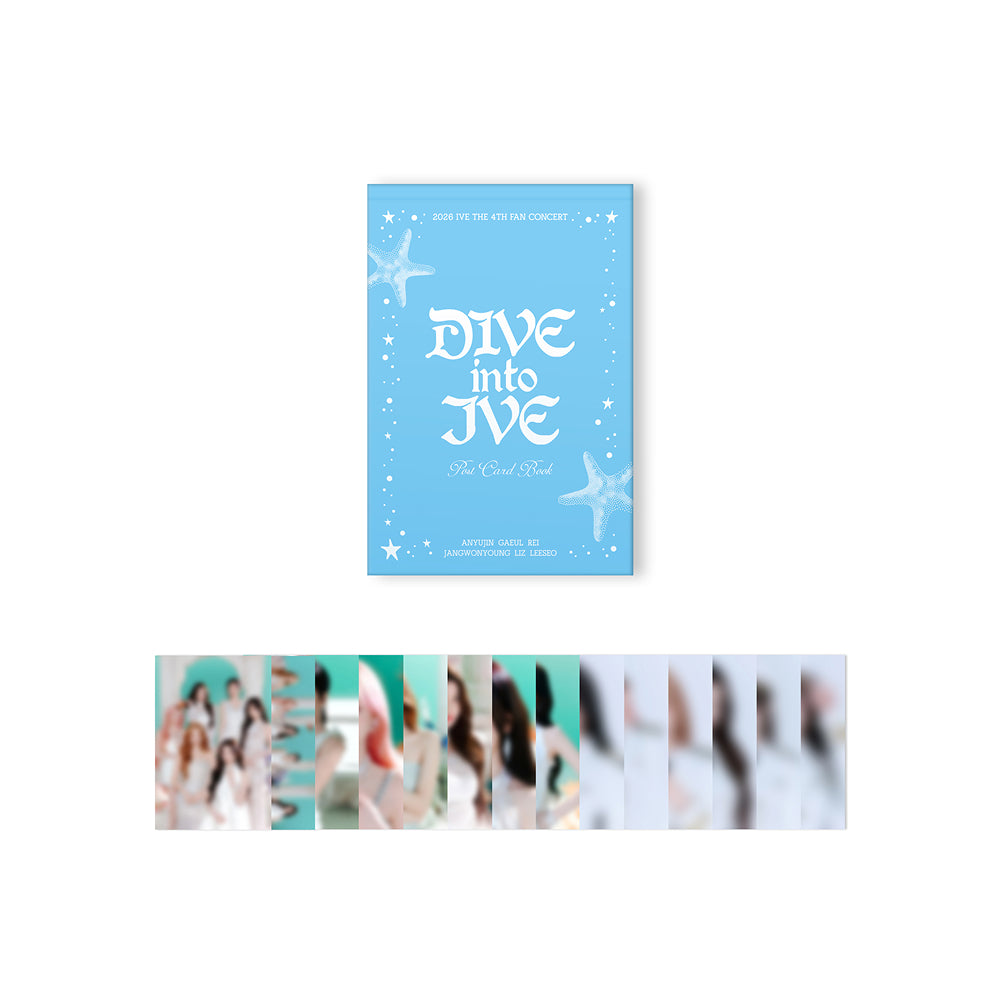 [PREORDER 30/3 CLOSED] IVE <DIVE into IVE> POST CARD BOOK