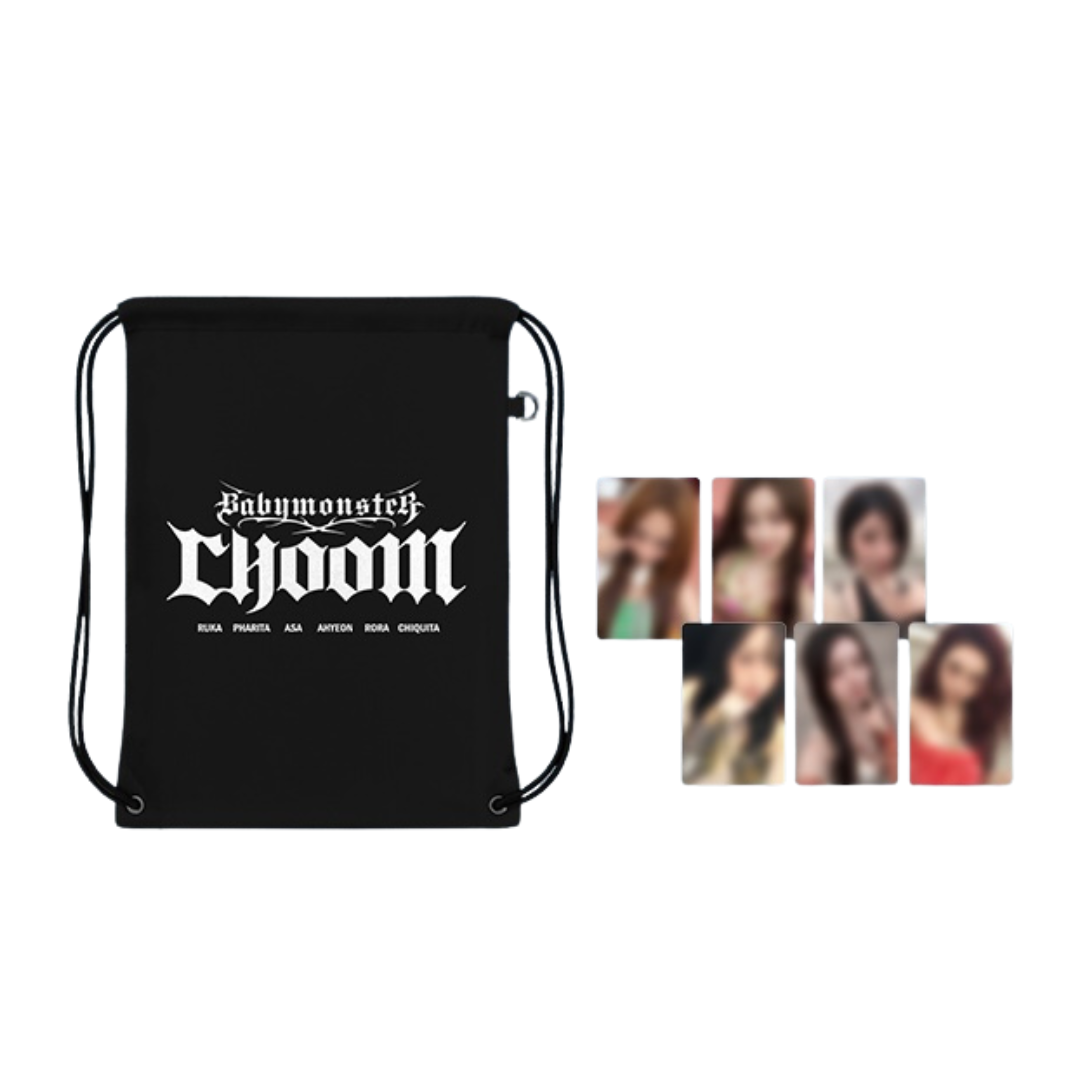 [PREORDER OFFLINE PROXY] BABYMONSTER WORLD TOUR [DANCE (CHOOM)] IN SEOUL OFFICIAL MD STRING BACKPACK
