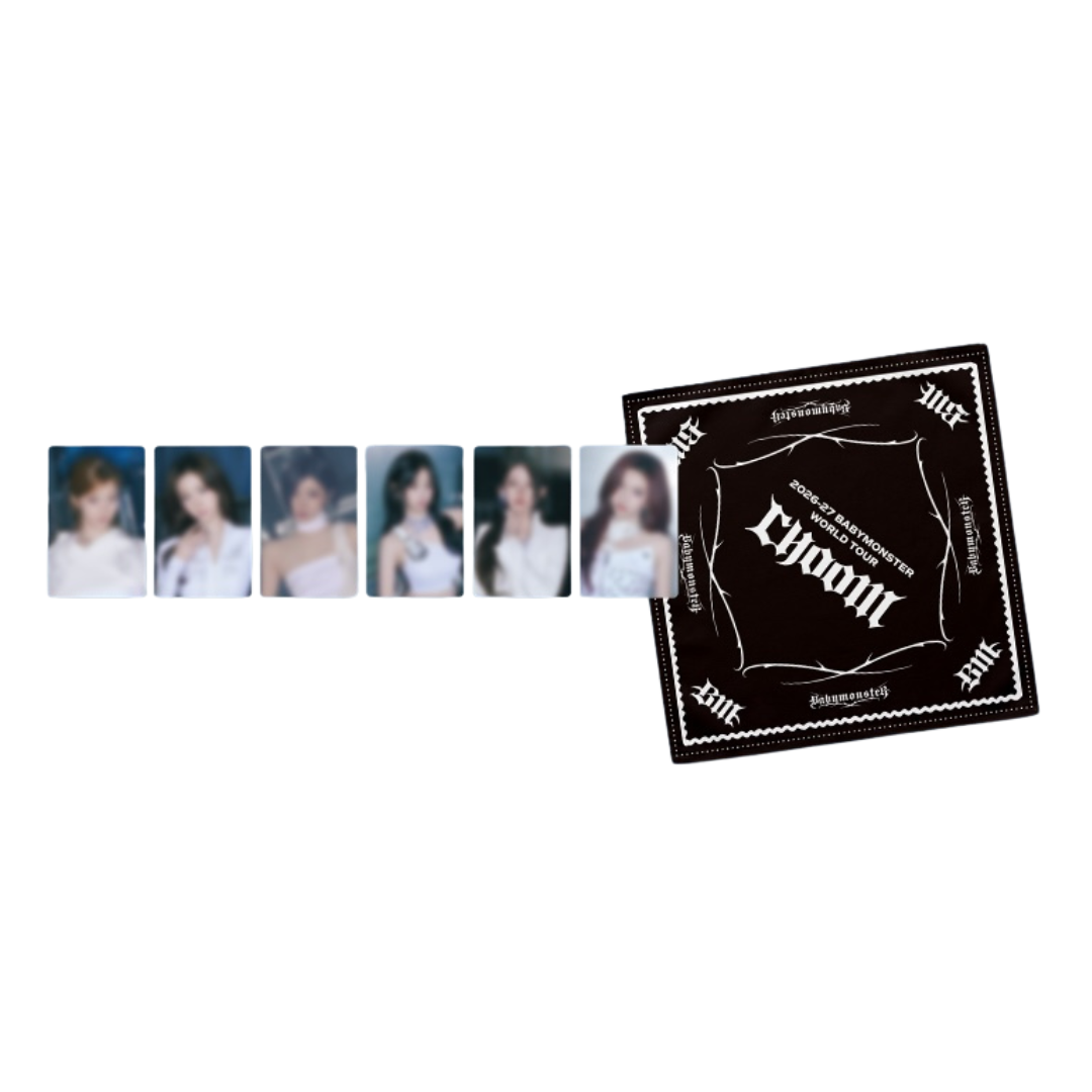 [PREORDER OFFLINE PROXY] BABYMONSTER WORLD TOUR [DANCE (CHOOM)] IN SEOUL OFFICIAL MD BANDANA