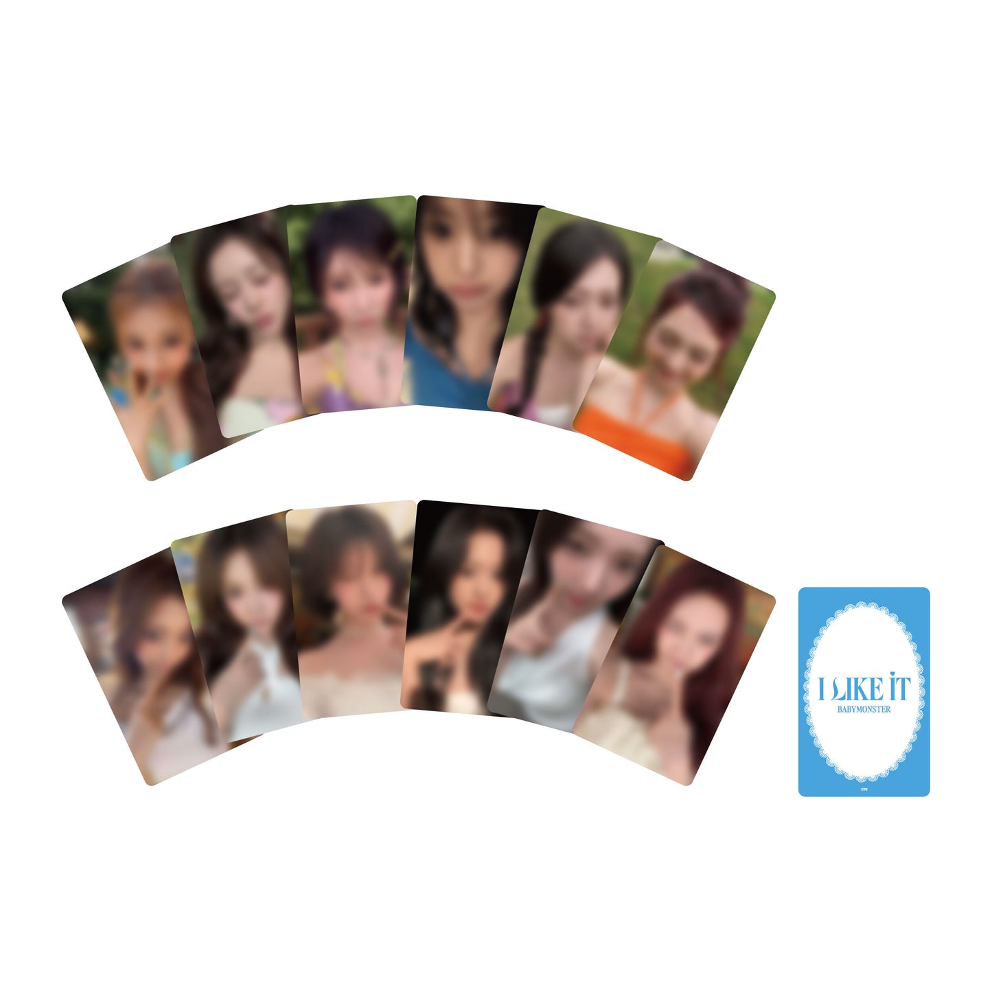 [PREORDER 21/8 CLOSED] BABYMONSTER [I LIKE IT] MD Random Trading Cards