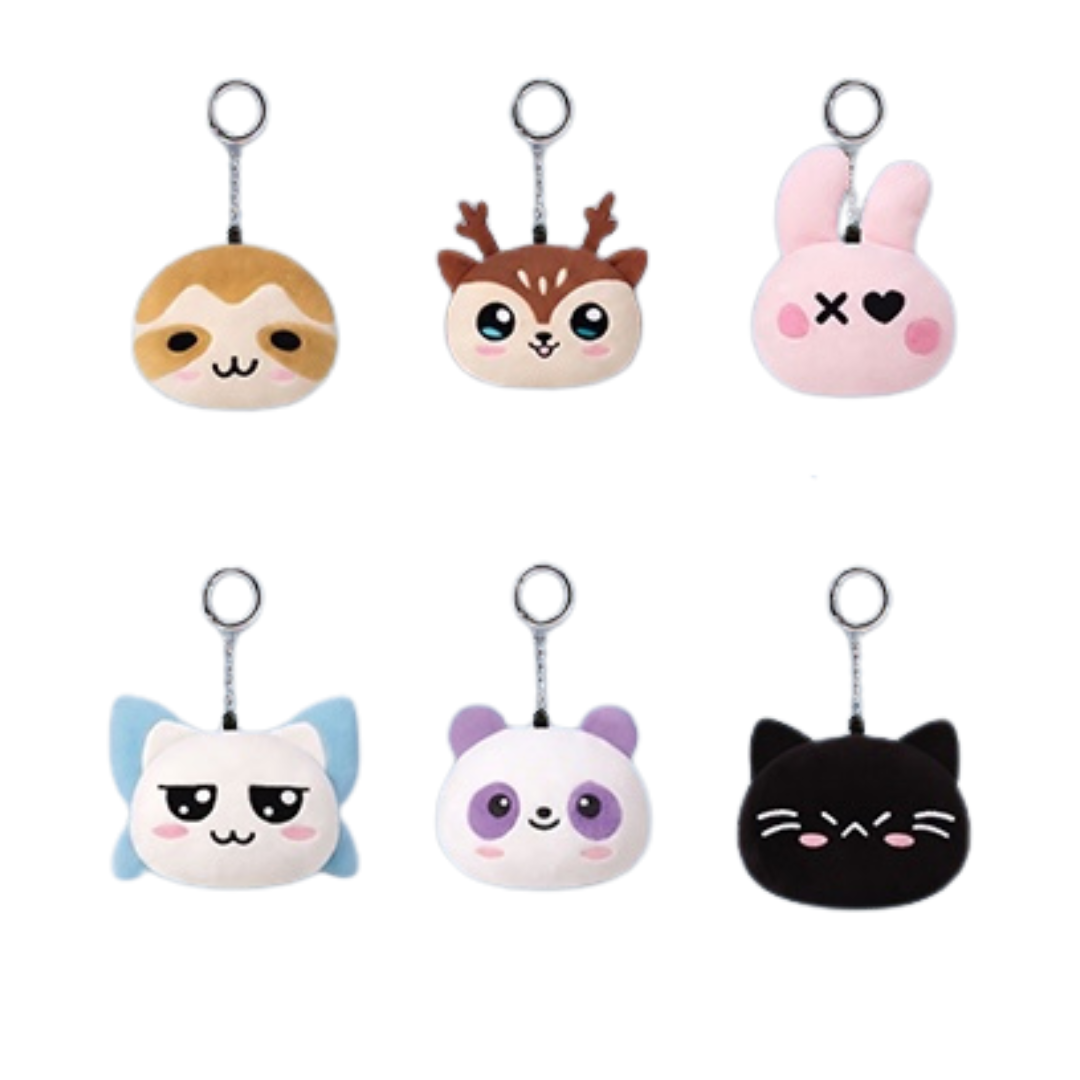 [PREORDER OFFLINE PROXY] BABYMONSTER WORLD TOUR [DANCE (CHOOM)] IN SEOUL OFFICIAL MD CHARACTER PLUSH KEYRING