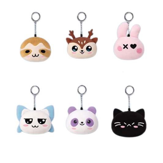 [PREORDER OFFLINE PROXY] BABYMONSTER WORLD TOUR [DANCE (CHOOM)] IN SEOUL OFFICIAL MD CHARACTER PLUSH KEYRING