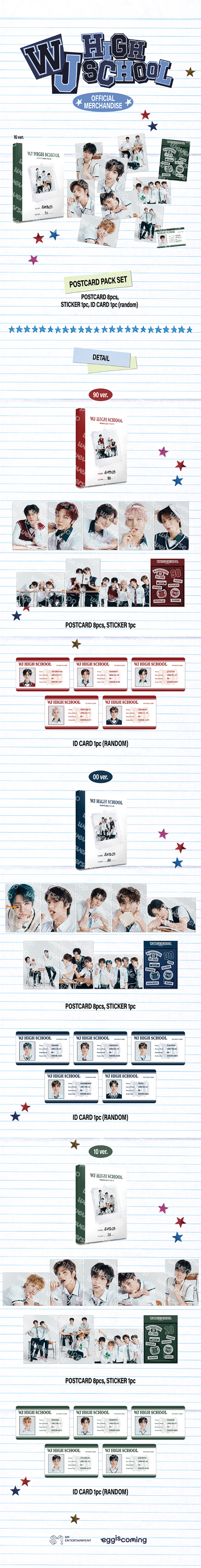 [PREORDER 18/4 CLOSED] SMTR25 <Reply High School> POSTCARD PACK SET