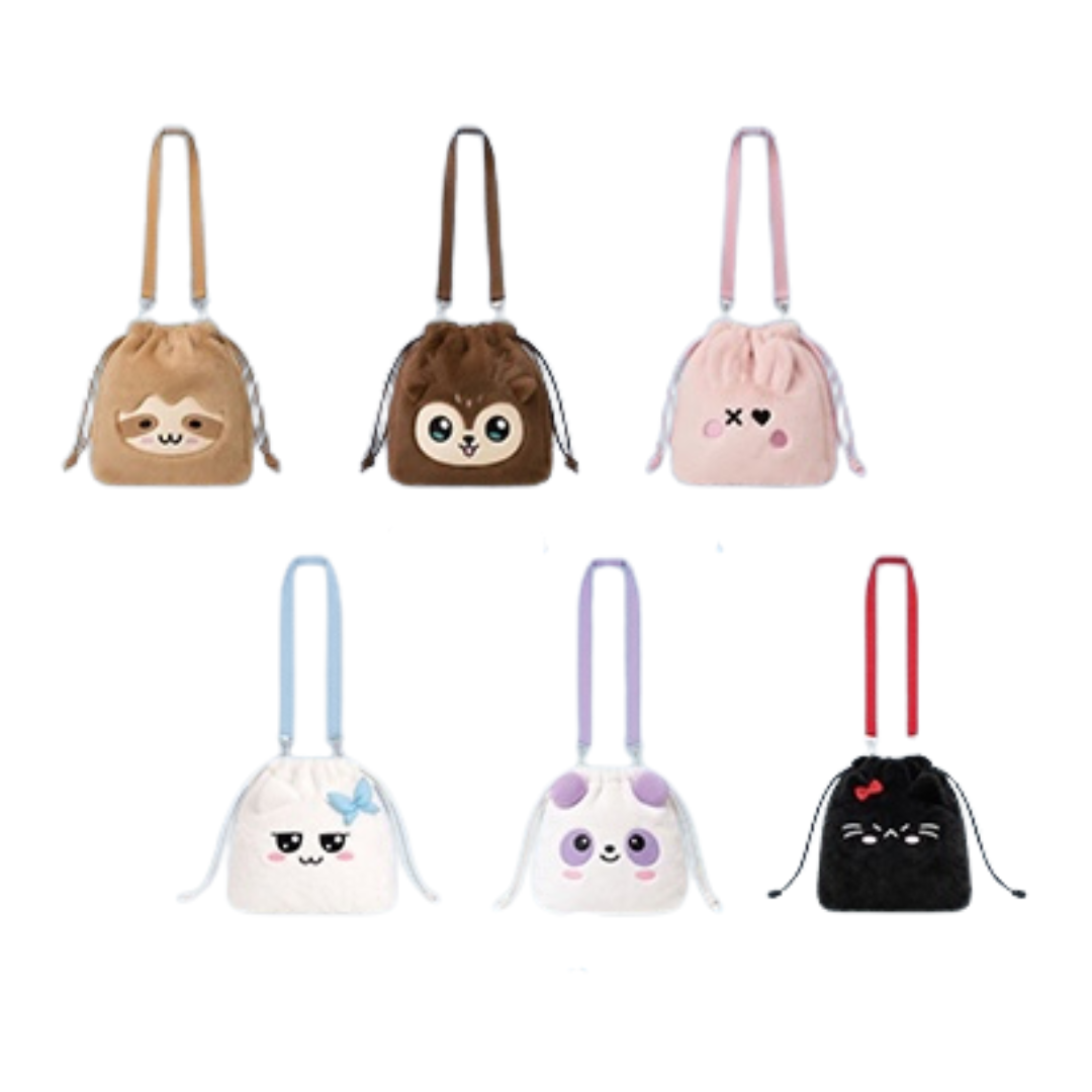 [PREORDER OFFLINE PROXY] BABYMONSTER WORLD TOUR [DANCE (CHOOM)] IN SEOUL OFFICIAL MD CHARACTER STRING POUCH CROSS BAG