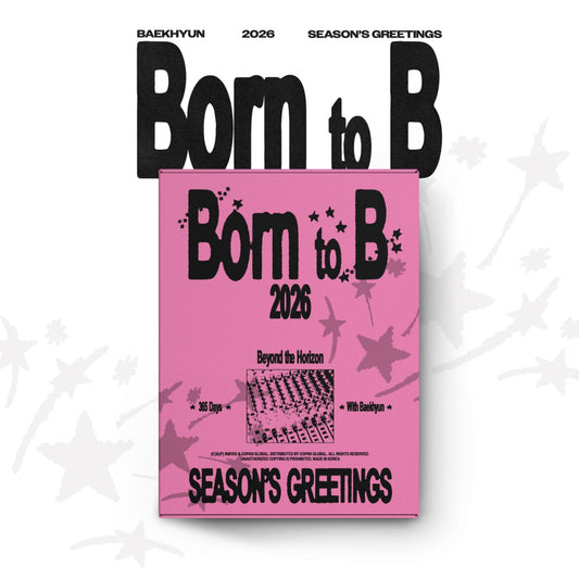 [PREORDER] BAEKHYUN <Born to B> 2026 SEASON'S GREETINGS