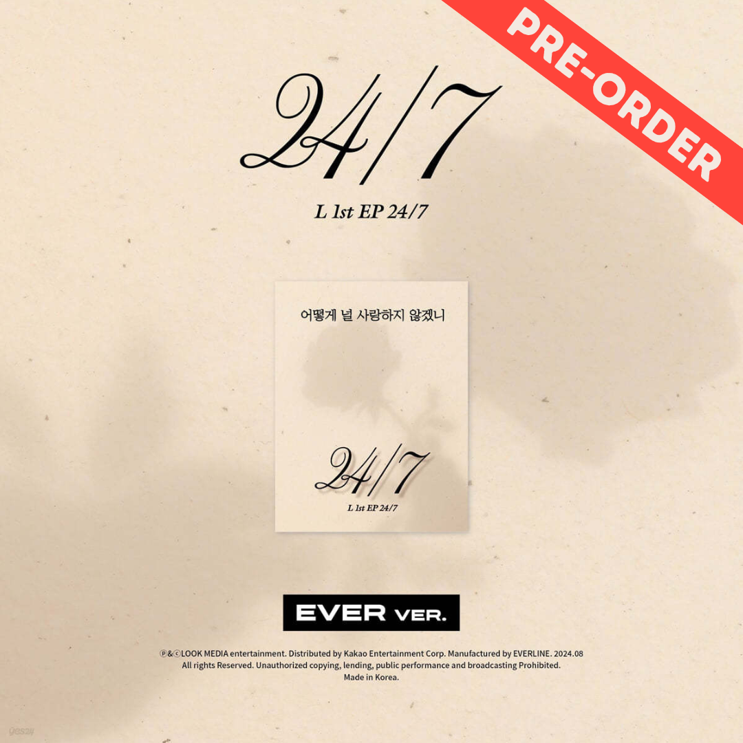 [PREORDER] L <24/7> EVER VER