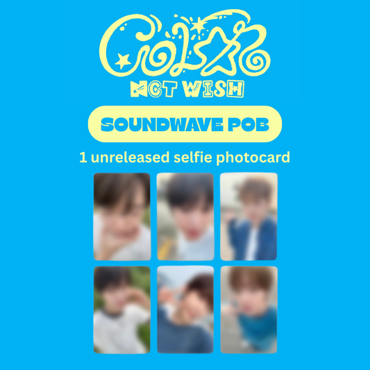 NCT WISH <COLOR> JEWEL VER SOUNDWAVE POB (RANDOM 1EA)