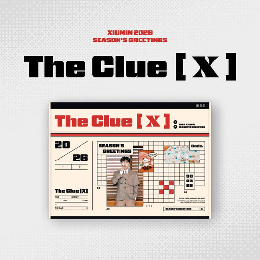 [PREORDER] XIUMIN <The Clue [X]> 2026 SEASON'S GREETINGS
