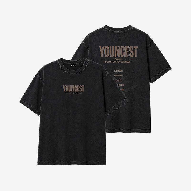 [PREORDER 22/8 CLOSED] YOUNG K Solo Tour <YOUNGEST> in INCHEON T-SHIRT (48 POINTS)