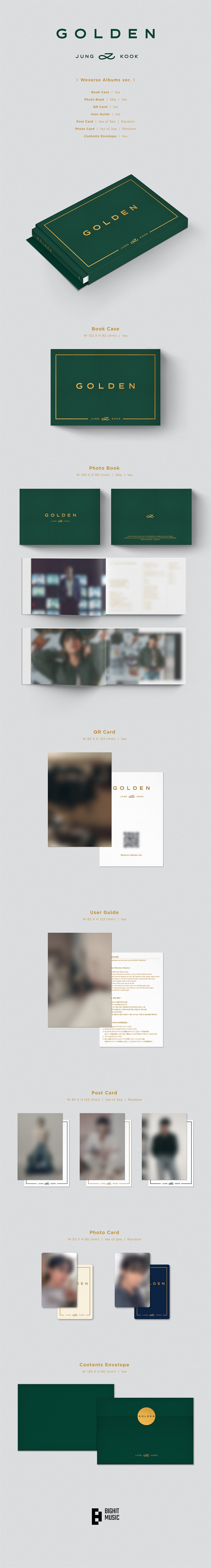 JUNGKOOK <GOLDEN> WEVERSE VER