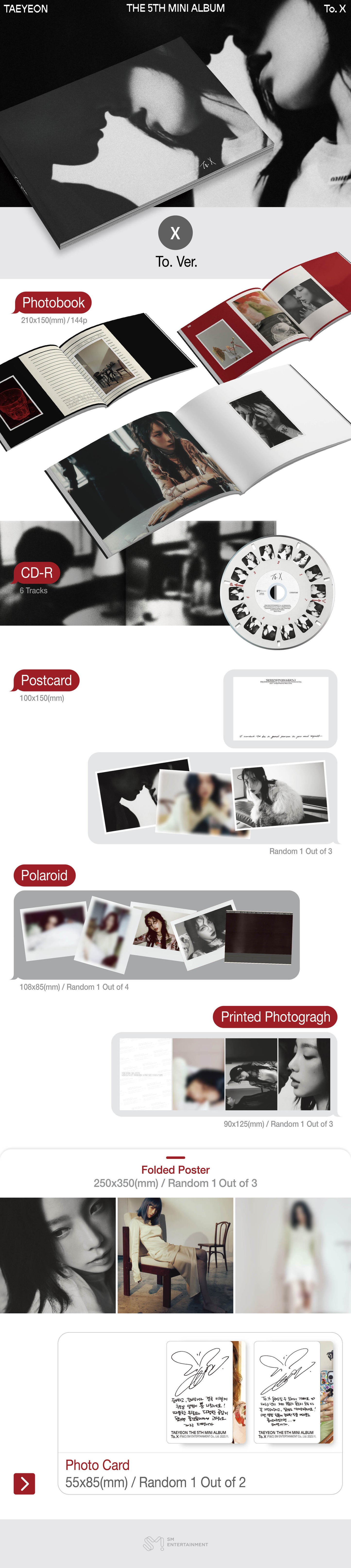 TAEYEON <TO.X> TO VER