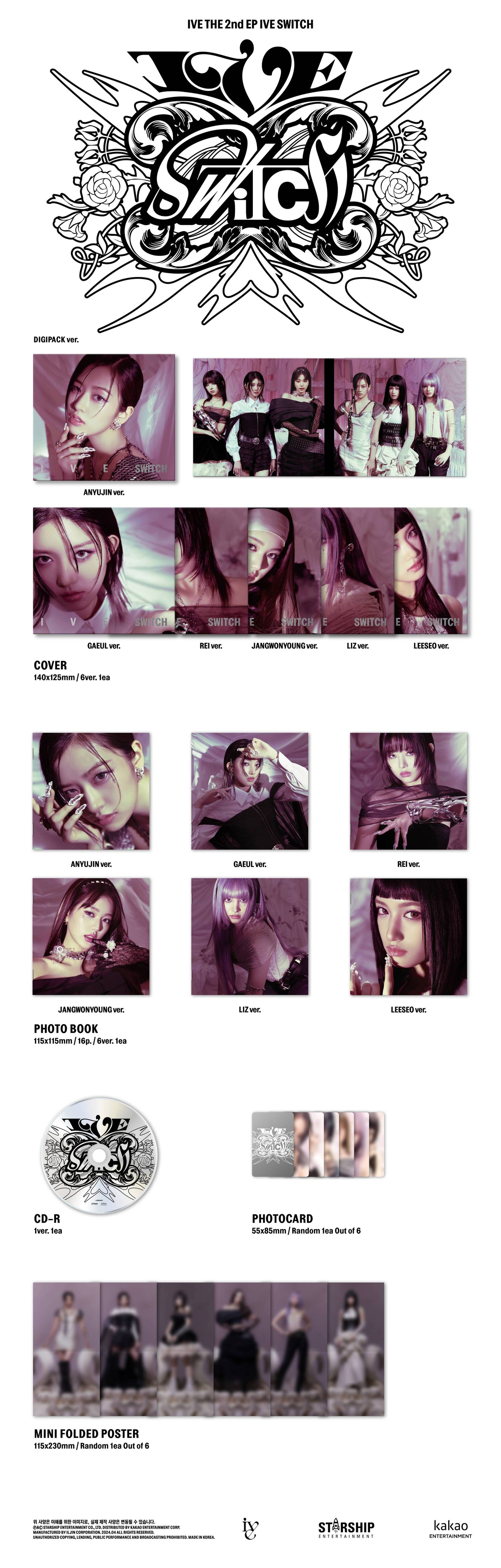 IVE <IVE SWITCH> DIGIPACK VER