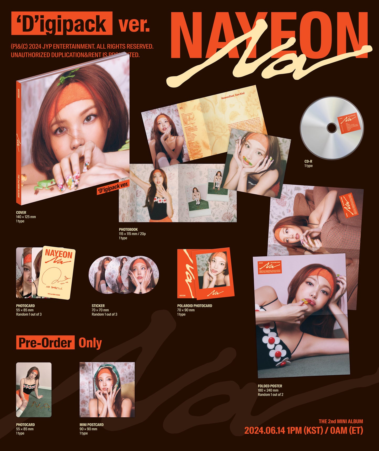 NAYEON <NA> DIGIPACK VER