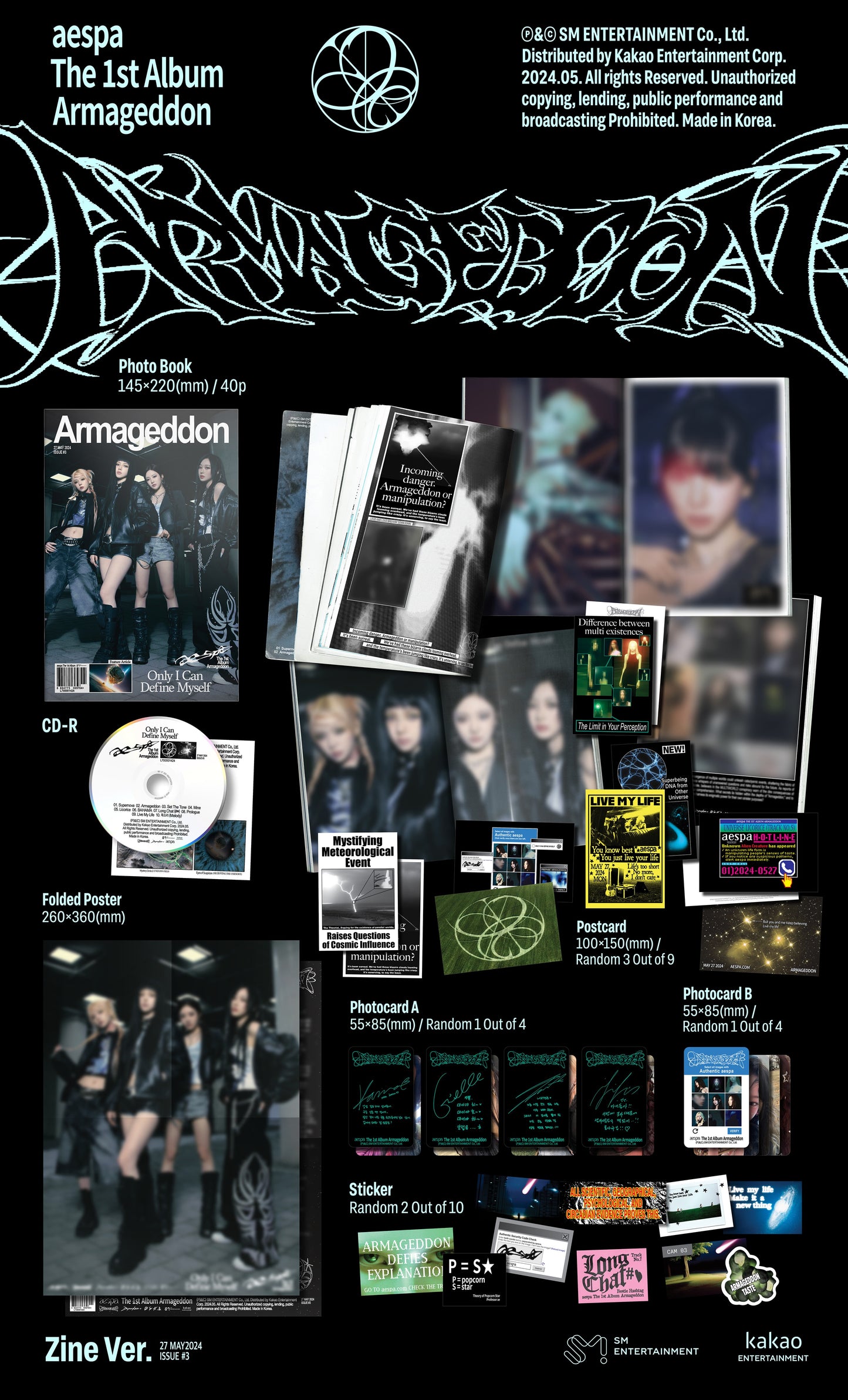 AESPA <ARMAGEDDON> ZINE VER