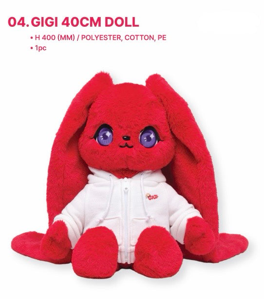 [OFFLINE PROXY 3/10 CLOSED] YUQI CHARACTER POP-UP [TODAY WITH GIGI] GIGI 40CM DOLL