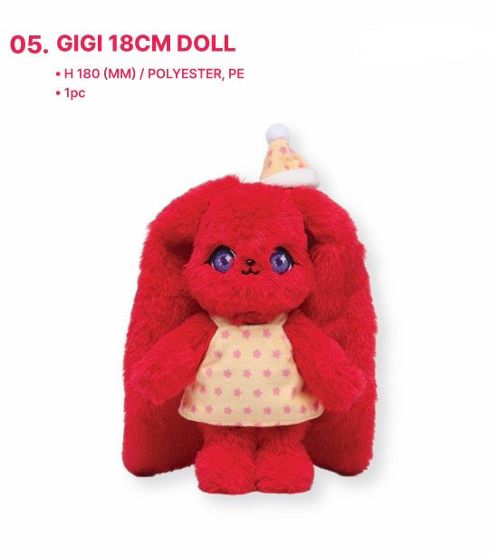 [OFFLINE PROXY 3/10 CLOSED] YUQI CHARACTER POP-UP [TODAY WITH GIGI] GIGI 18CM DOLL