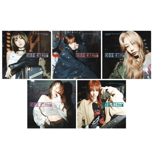 LE SSERAFIM <DIFFERENT> Japan 4th Single Album SOLO JACKET VER