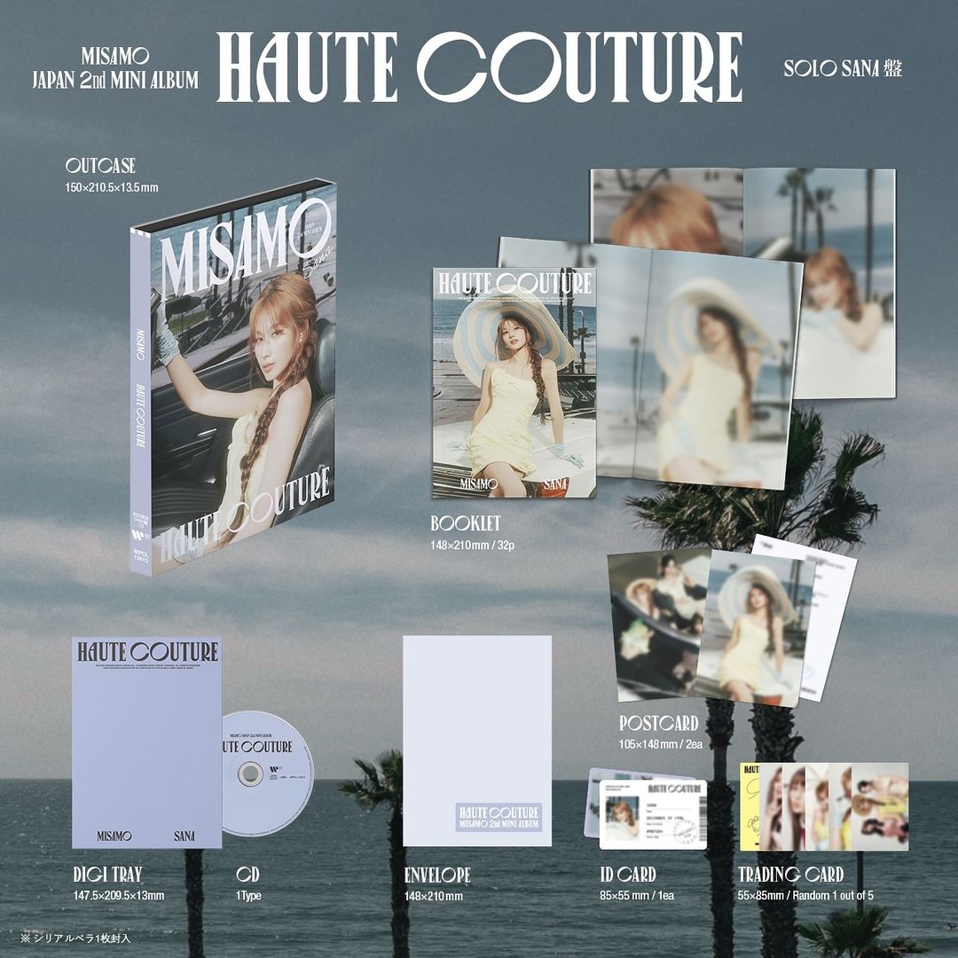 [PREORDER] MISAMO <HAUTE COUTURE> JAPAN 2nd MINI ALBUM SOLO EDITION VER