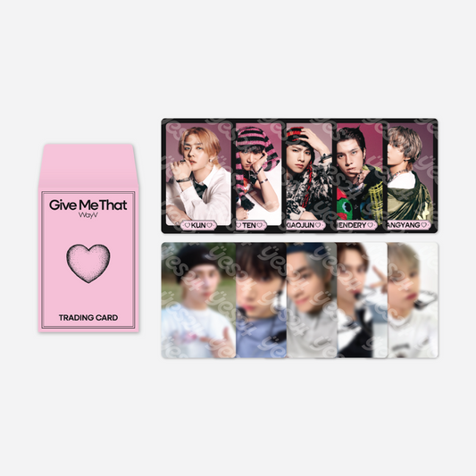 WAYV <GIVE ME THAT> TRADING CARD (PINK)