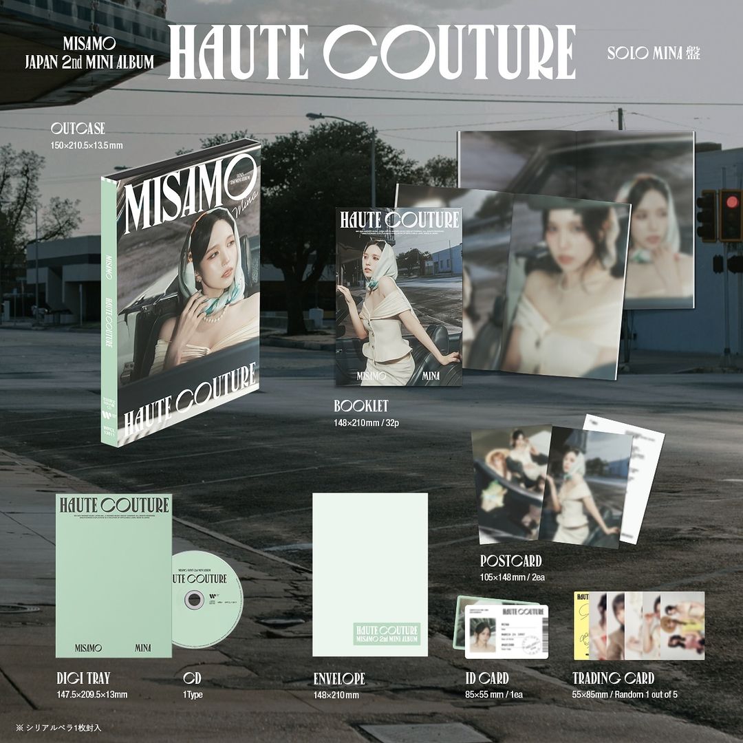 [PREORDER] MISAMO <HAUTE COUTURE> JAPAN 2nd MINI ALBUM SOLO EDITION VER