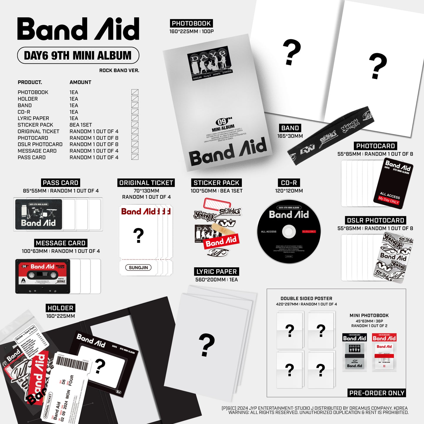 DAY6 <BAND AID>