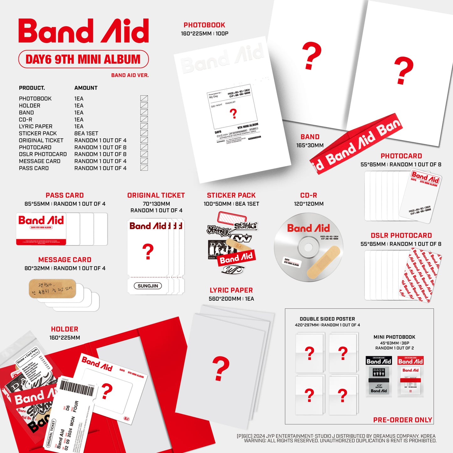 DAY6 <BAND AID>