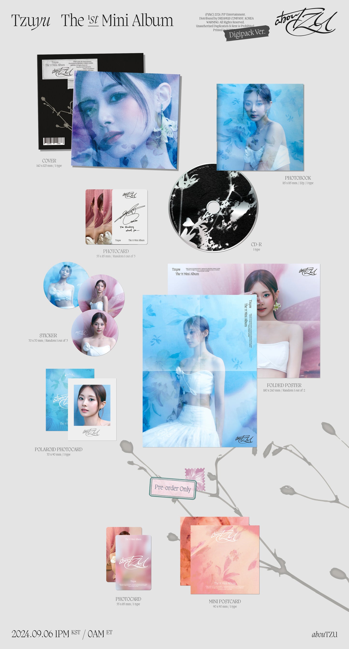 [PREORDER] TZUYU <abouTZU> DIGIPACK