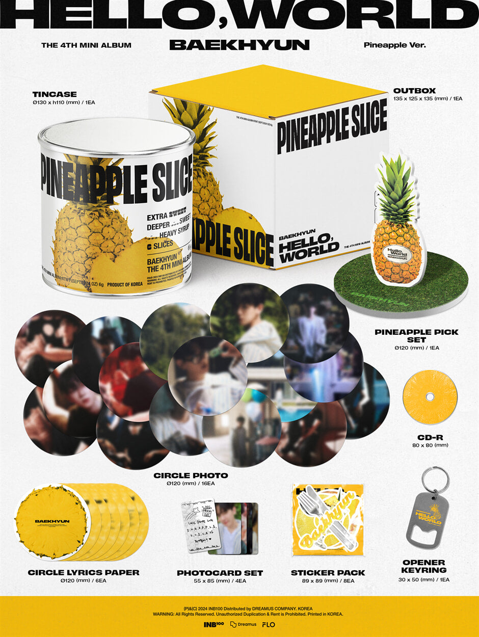 BAEKHYUN <HELLO, WORLD> PINEAPPLE VER