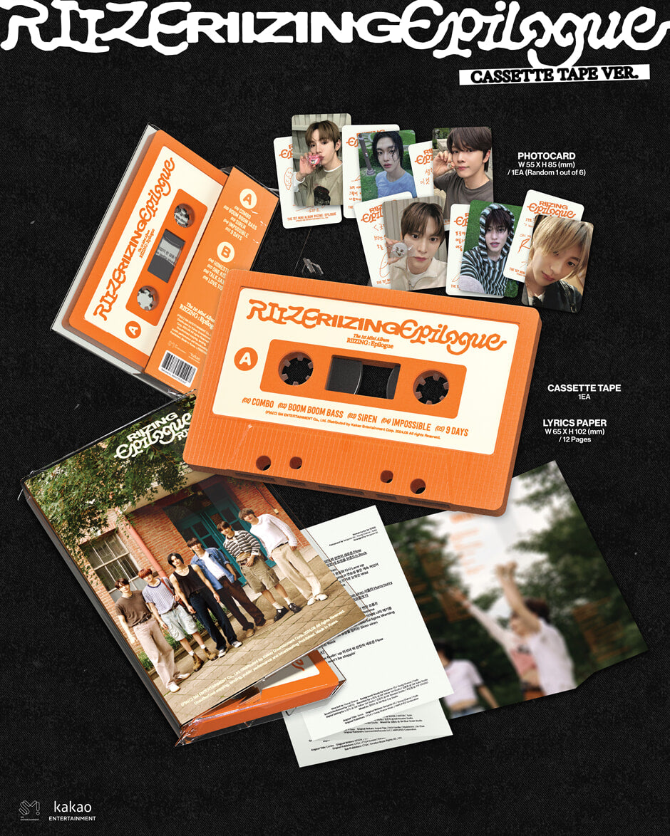 RIIZE <RIIZING : Epilogue> CASSETTE TAPE VER