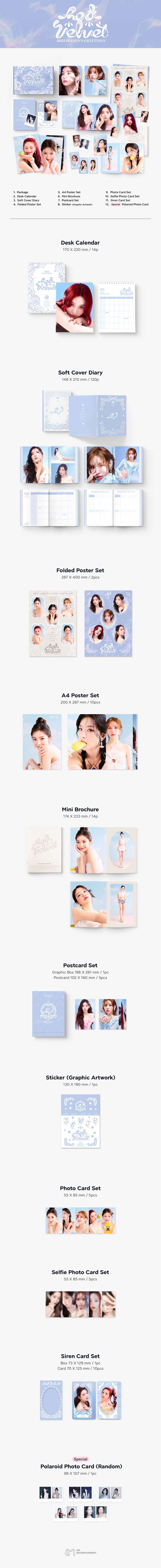 [PREORDER] RED VELVET <RED VELVET> 2025 SEASON'S GREETINGS