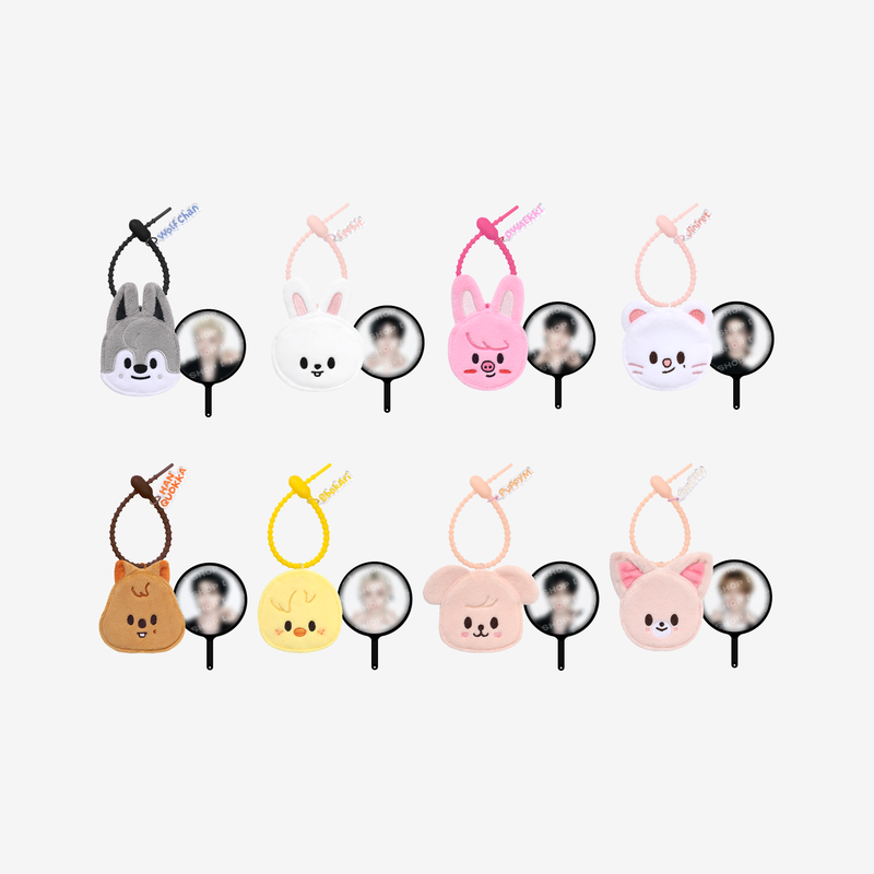 [PREORDER OFFLINE PROXY] STRAY KIDS <RUN IT> SKZOO PLUSH MINI PICKET KEYRING (18 POINTS)