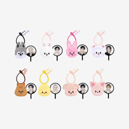[PREORDER OFFLINE PROXY] STRAY KIDS <RUN IT> SKZOO PLUSH MINI PICKET KEYRING (18 POINTS)