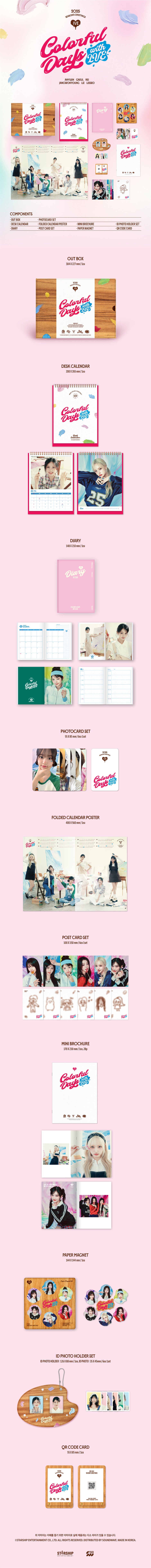 [PREORDER] IVE <Colorful Days with IVE>  2025 SEASON'S GREETINGS