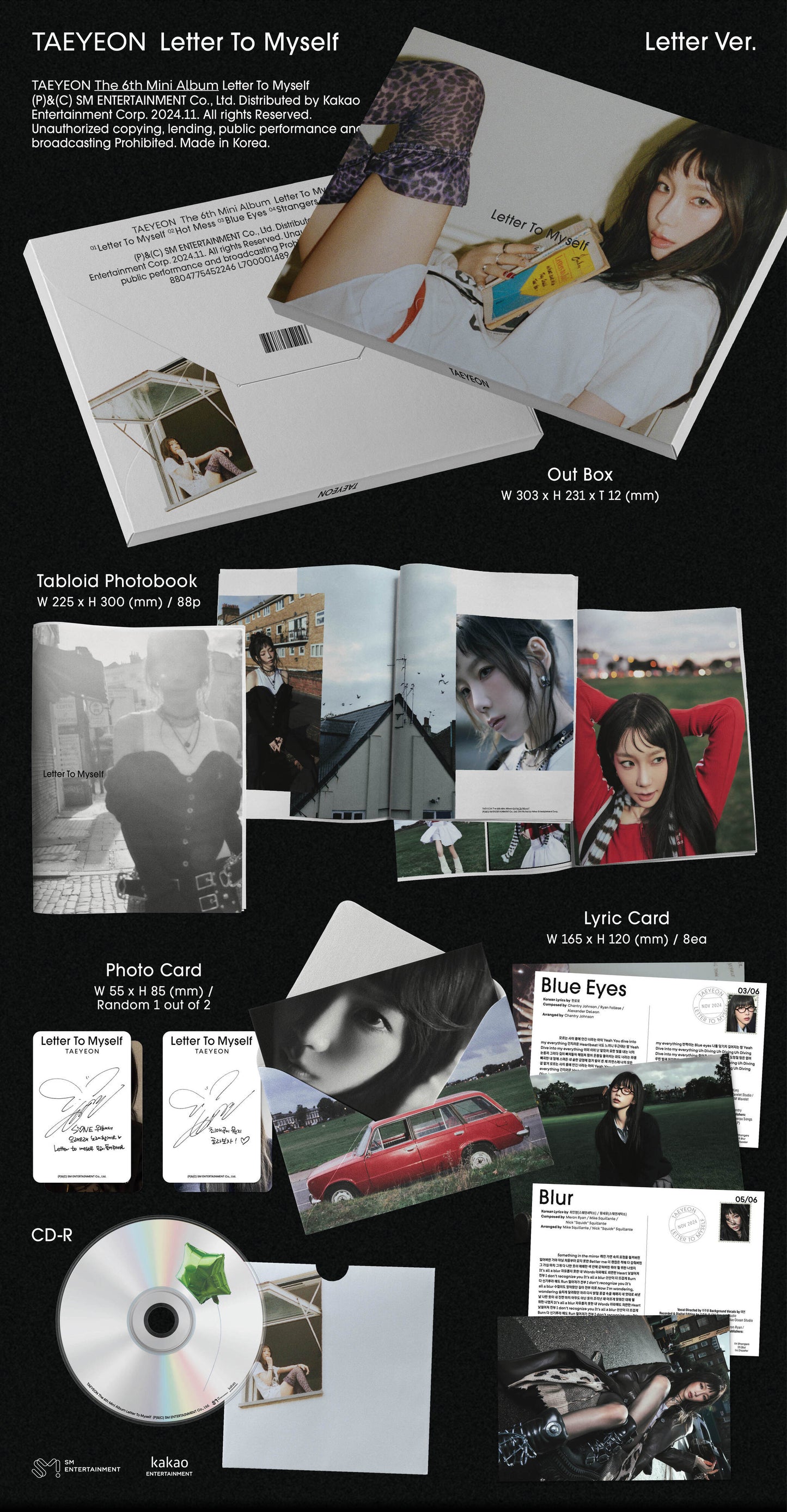 TAEYEON <Letter To Myself> LETTER VER