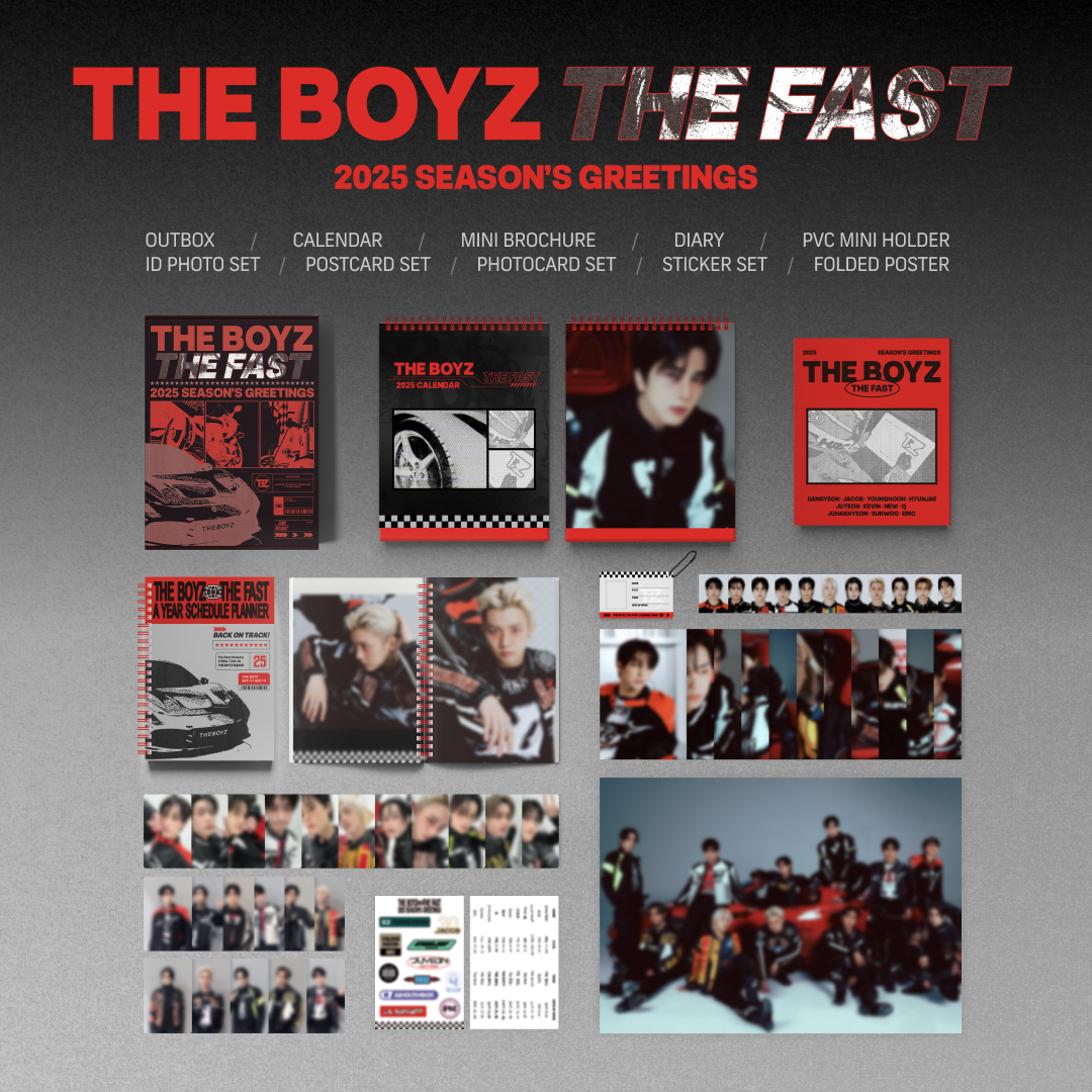 [PREORDER] THE BOYZ <THE BOYZ THE FAST> 2025 SEASON'S GREETINGS