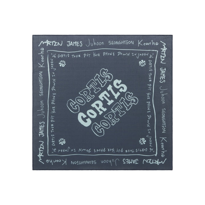 [PREORDER] CORTIS <PUT YOUR PHONE DOWN IN JAPAN> OFFICIAL MERCH BANDANA