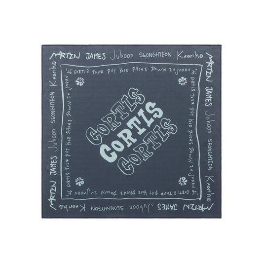 [PREORDER] CORTIS <PUT YOUR PHONE DOWN IN JAPAN> OFFICIAL MERCH BANDANA