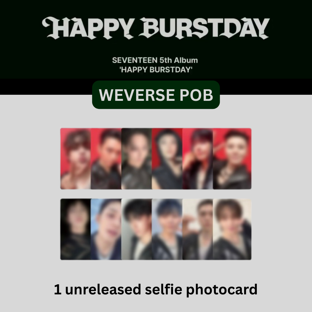 SEVENTEEN <HAPPY BURSTDAY> CARAT VER