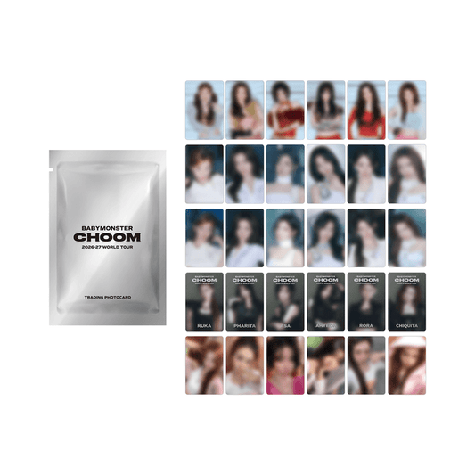 BABYMONSTER WORLD TOUR [DANCE (CHOOM)] IN SEOUL OFFICIAL MD TRADING PHOTOCARD
