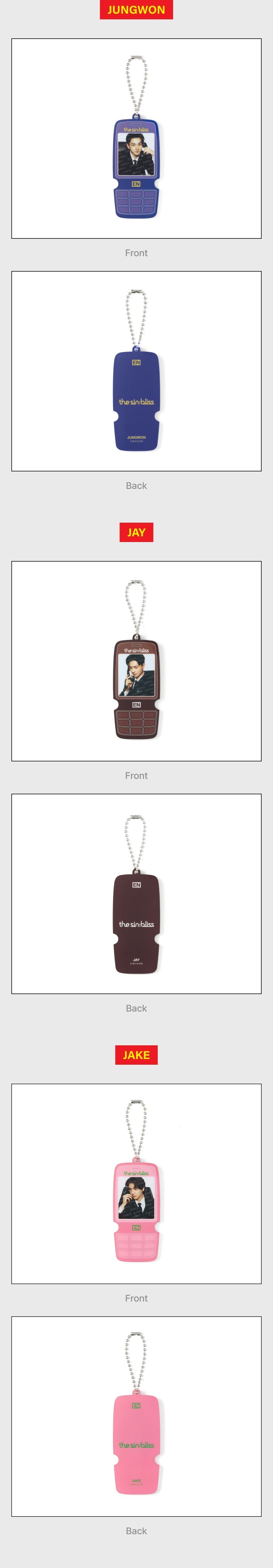 [PREORDER] ENHYPEN [THE SIN : BLISS] OFFICIAL MD Mini Lucky Draw - Earphone Winder