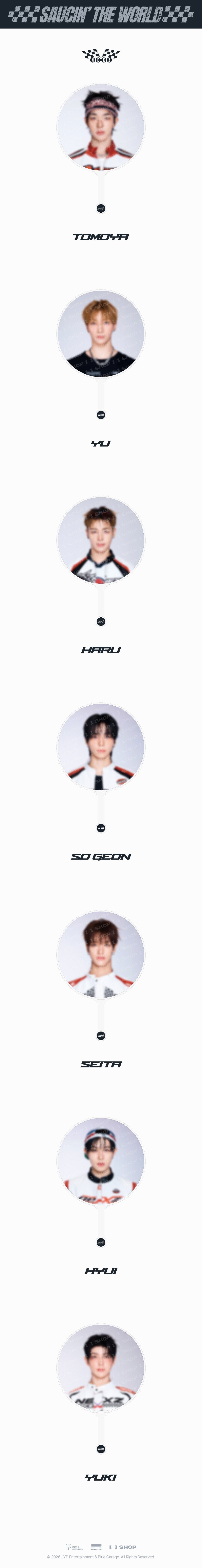 [PREORDER 24/10 CLOSED] NEXZ [SAUCIN' THE WORLD] IMAGE PICKET