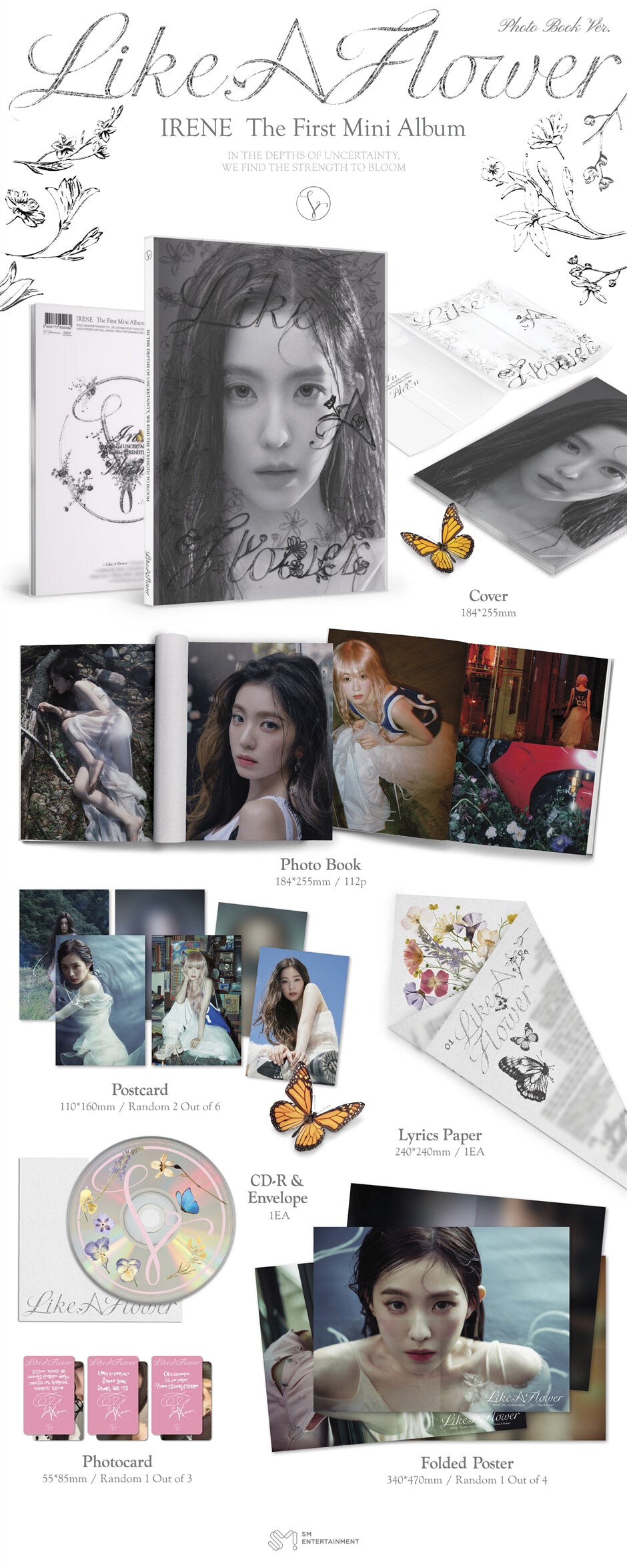 IRENE <Like A Flower> PHOTOBOOK VER