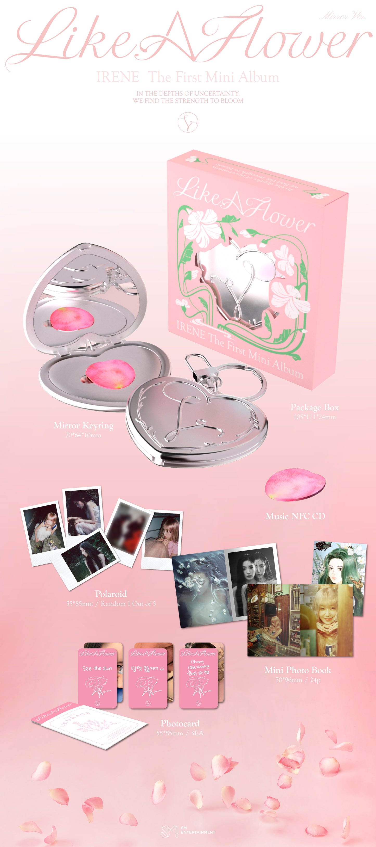 [PREORDER] IRENE <Like A Flower> MIRROR VER