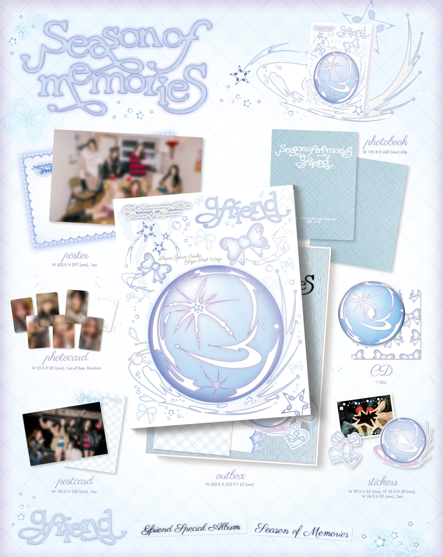 [PREORDER] GFRIEND <Season of Memories> Special Album