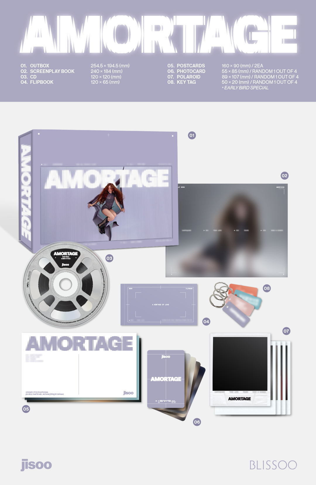 JISOO <AMORTAGE> EXCLUSIVE EDITION