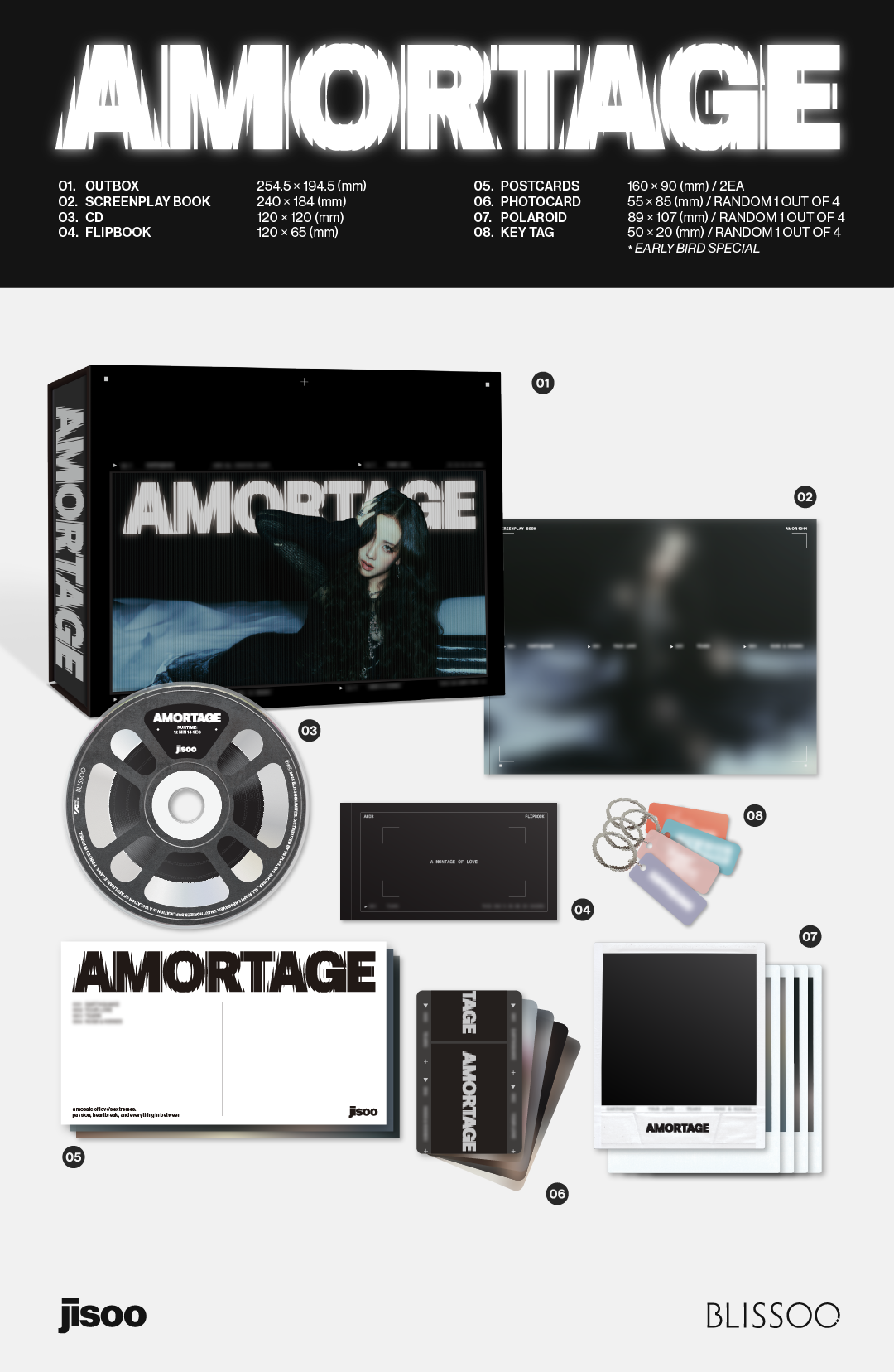 JISOO <AMORTAGE> EXCLUSIVE EDITION