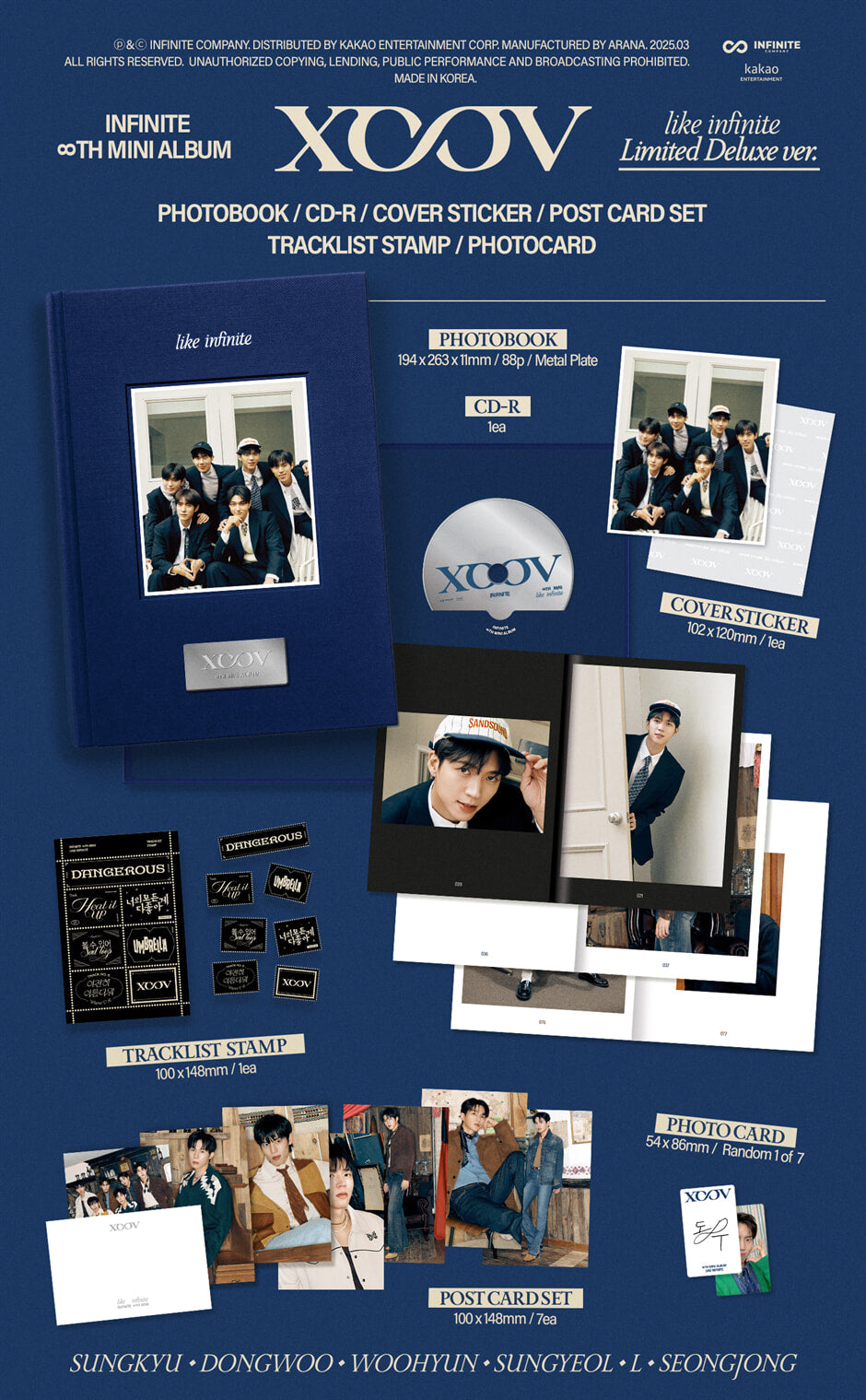 INFINITE <LIKE INFINITE> Limited Deluxe ver.