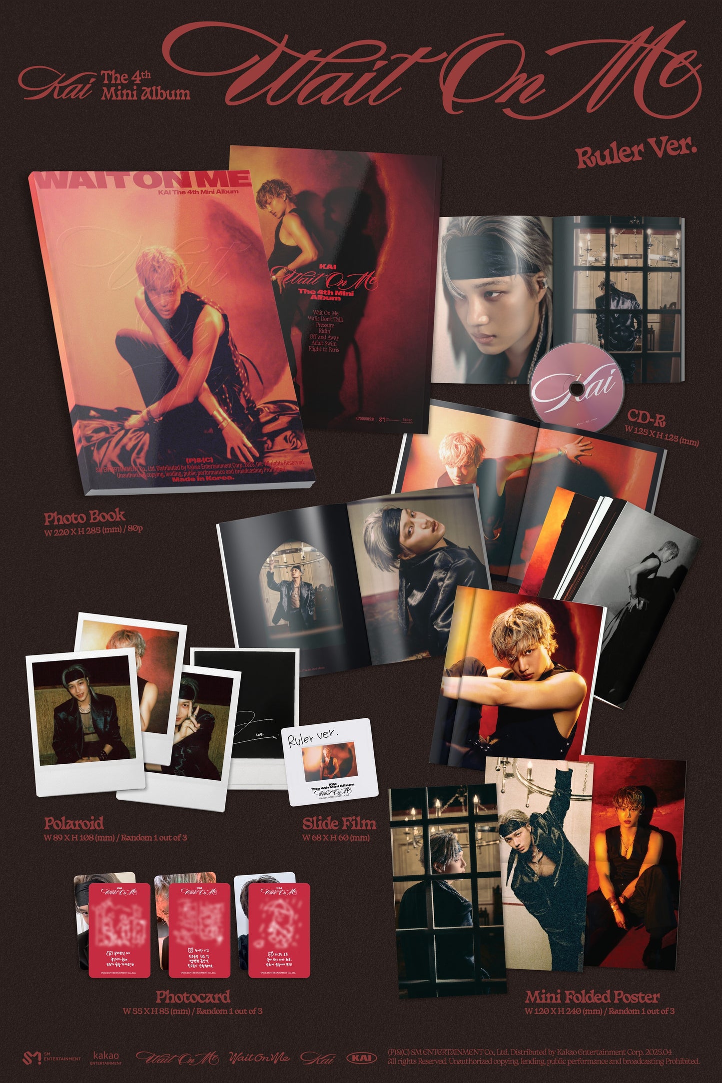 KAI <Wait On Me> PHOTOBOOK VER