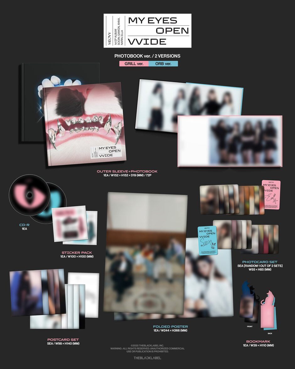 MEOVV <MY EYES OPEN VVIDE> PHOTOBOOK VER