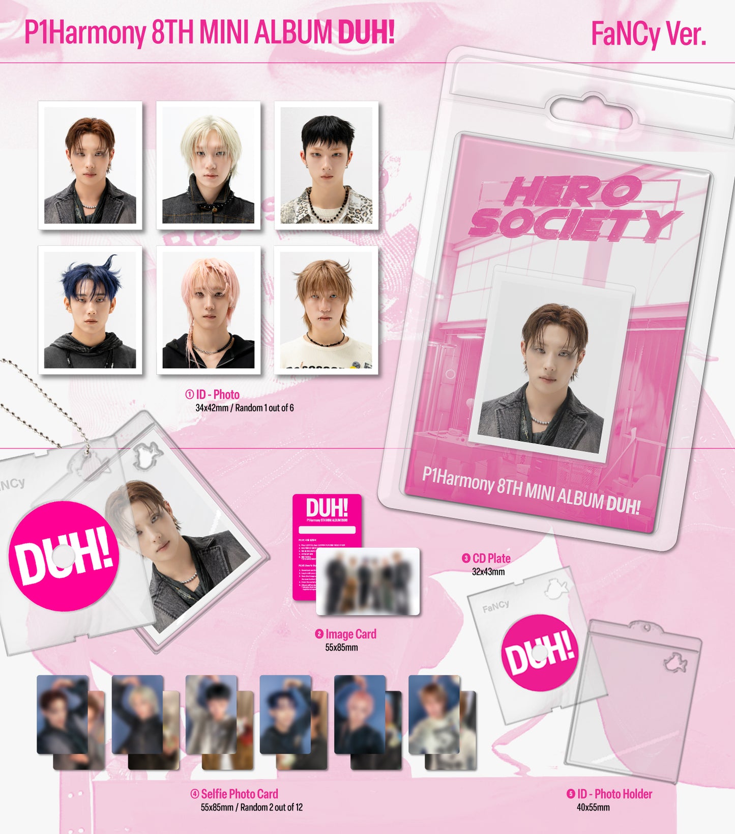 [PREORDER] P1HARMONY <DUH!> FaNCy ver.